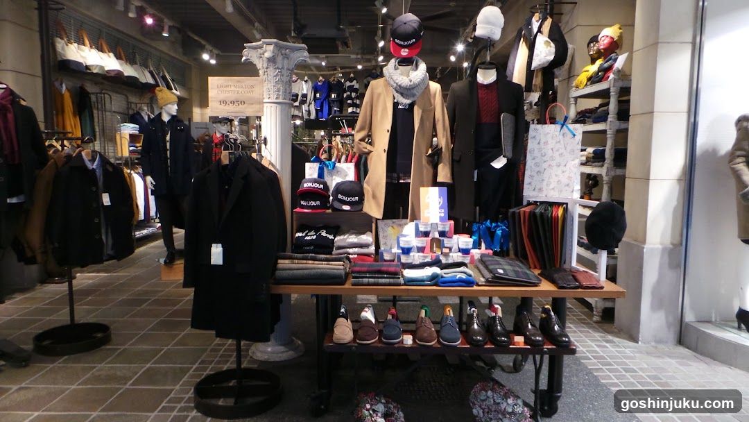 Men's Clothing Store Interior Display