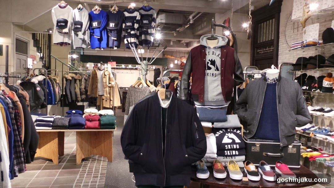 Clothing Store Interior Display