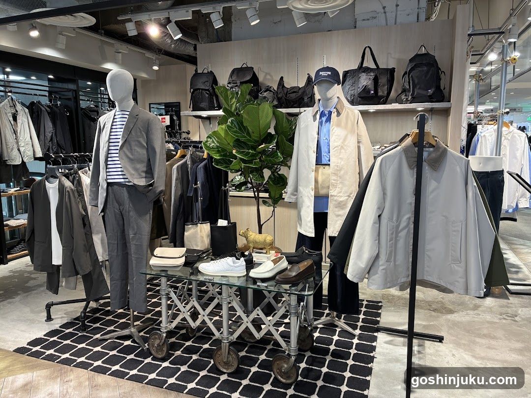 Men's Clothing Store Interior Display