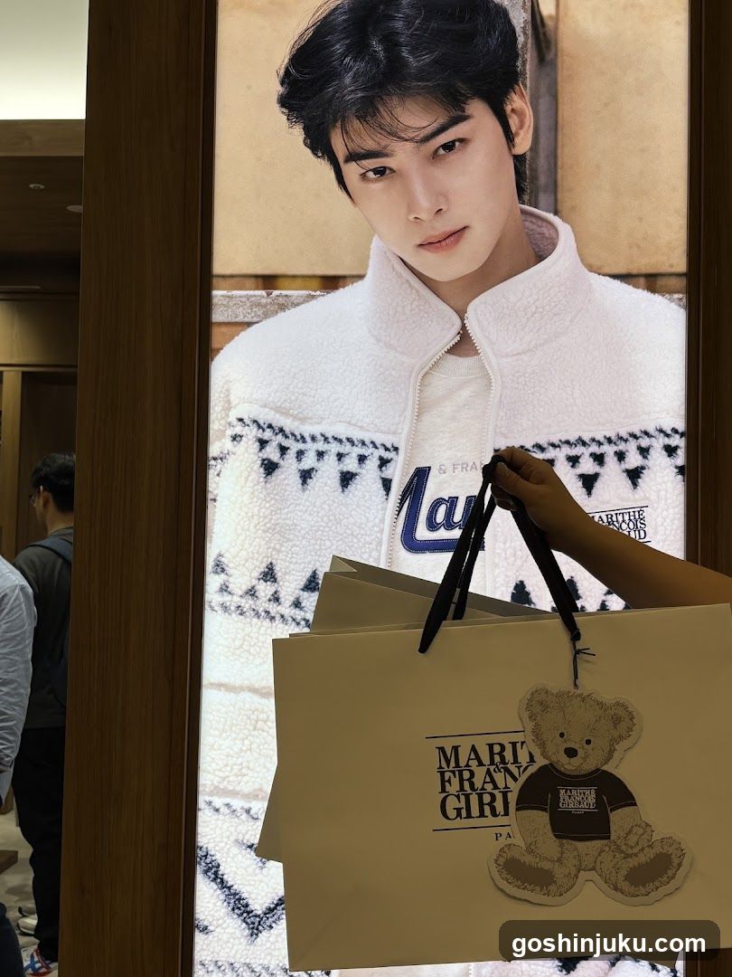 Shopping Bag with Teddy Bear Design