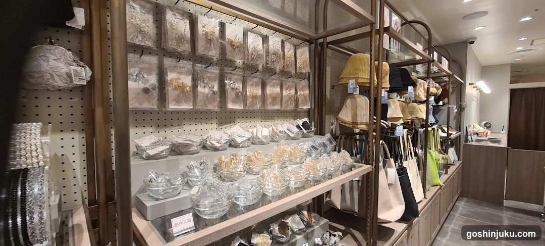 Interior of a boutique store