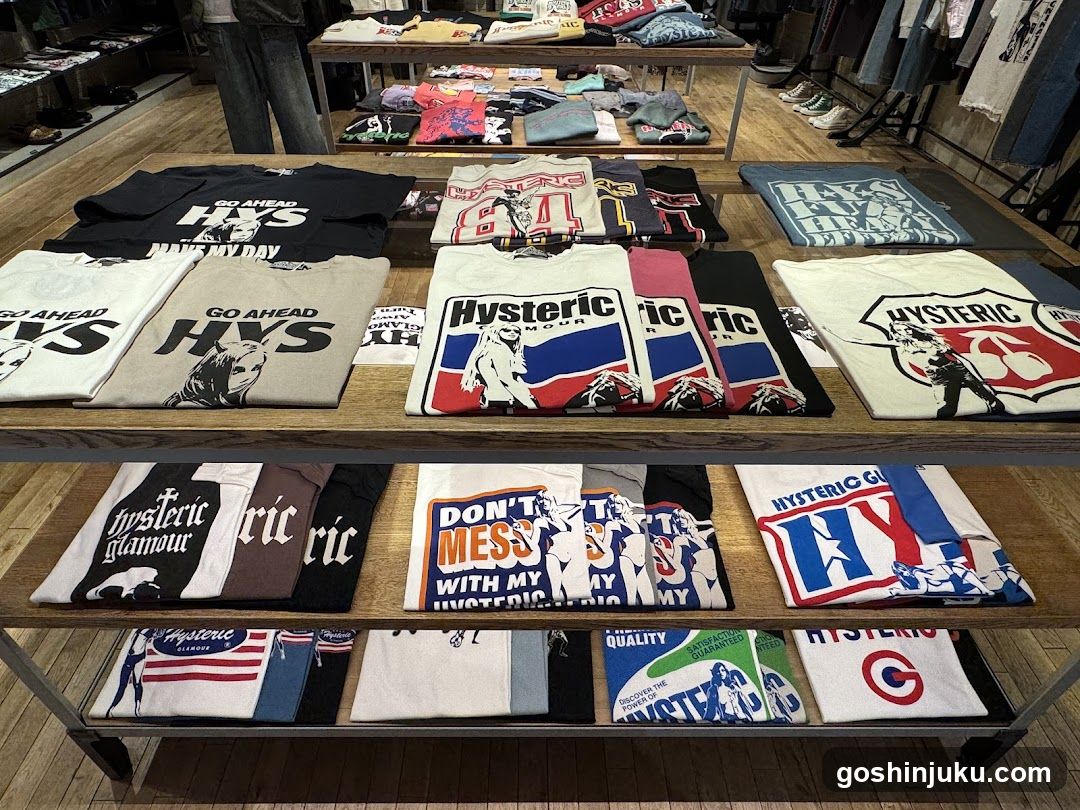 Hysteria Clothing Store Interior Display