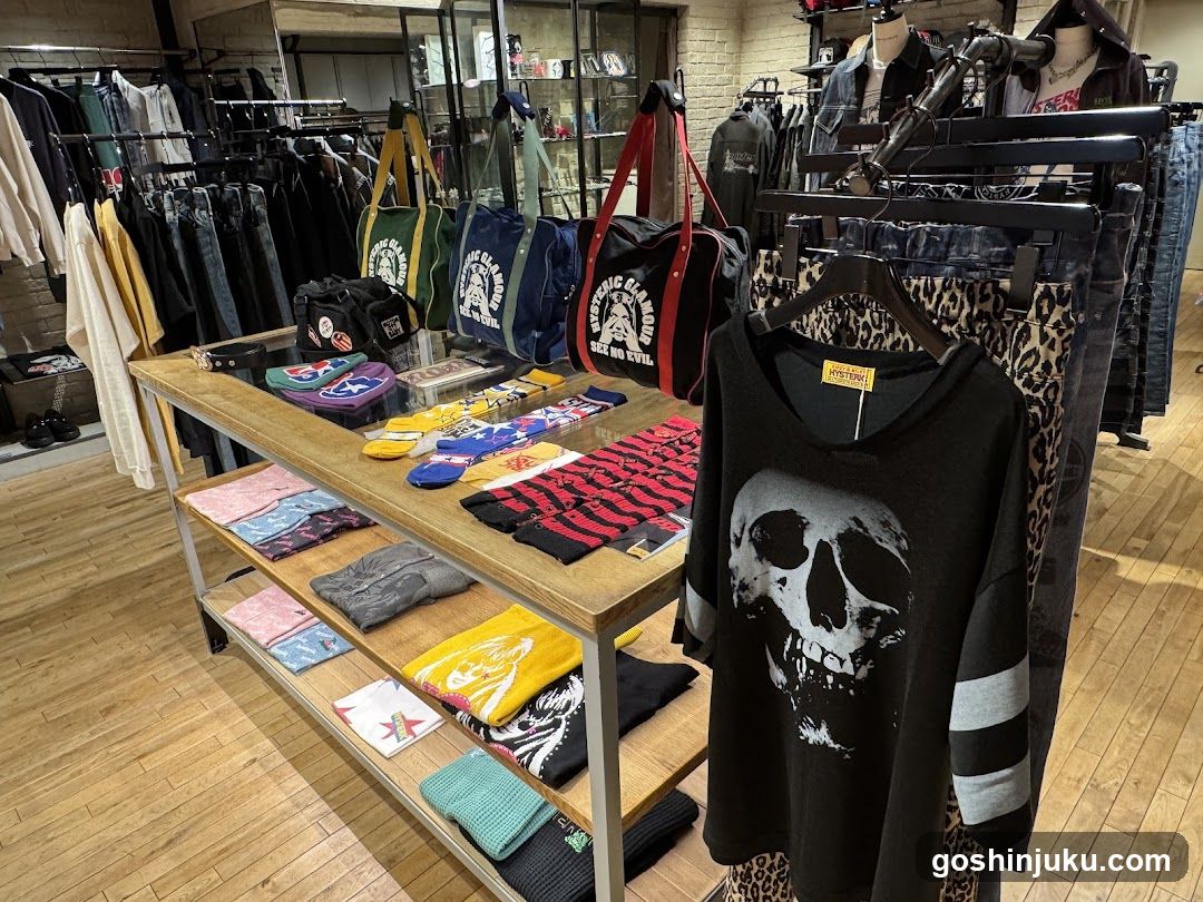 Clothing Store Interior Display