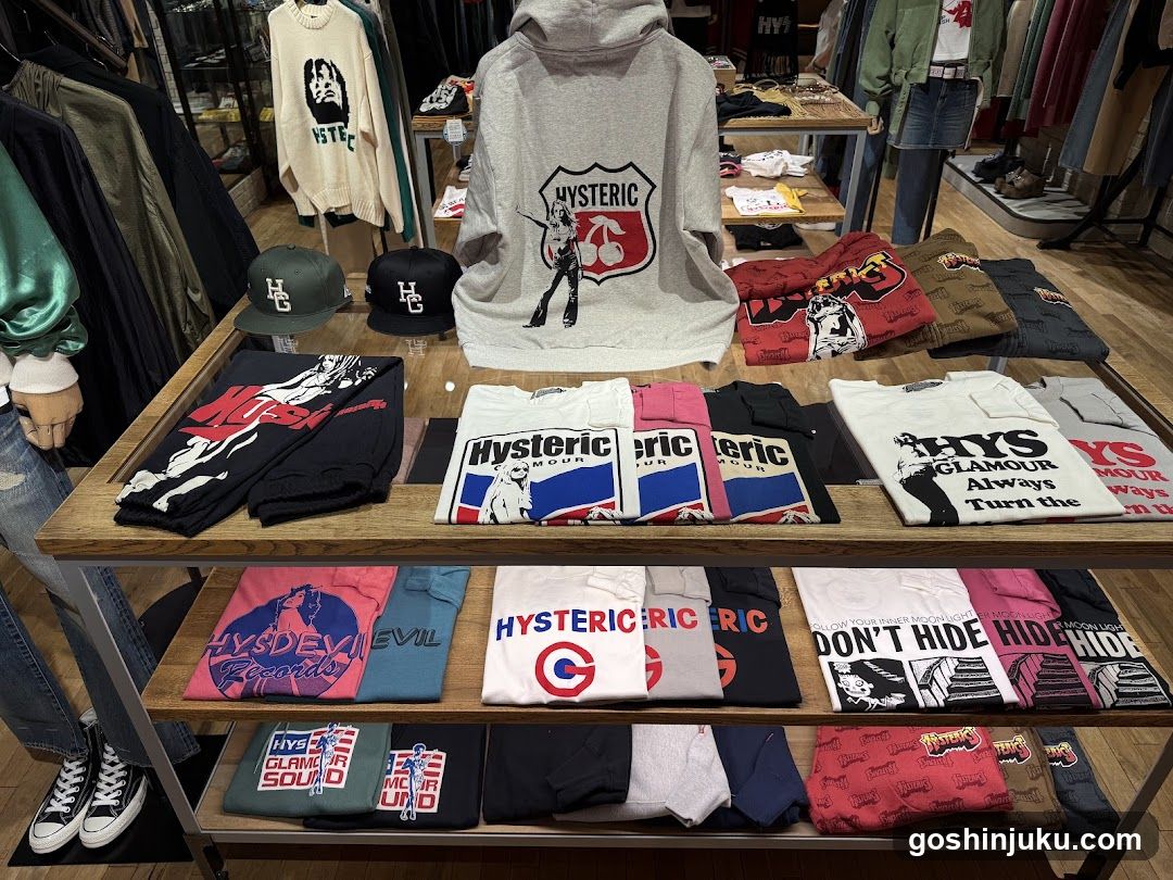 Hysterical Glee Store Interior Display
