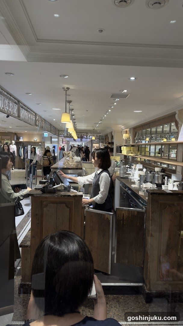 Interior of a coffee shop or cafe