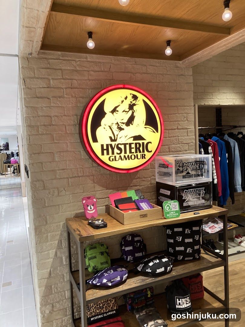 Hysteric Glamour Store Interior Display