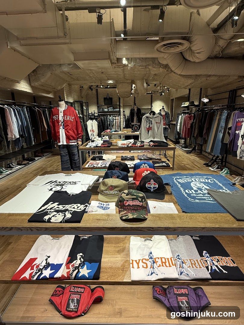 Hysterical Gang Store Interior