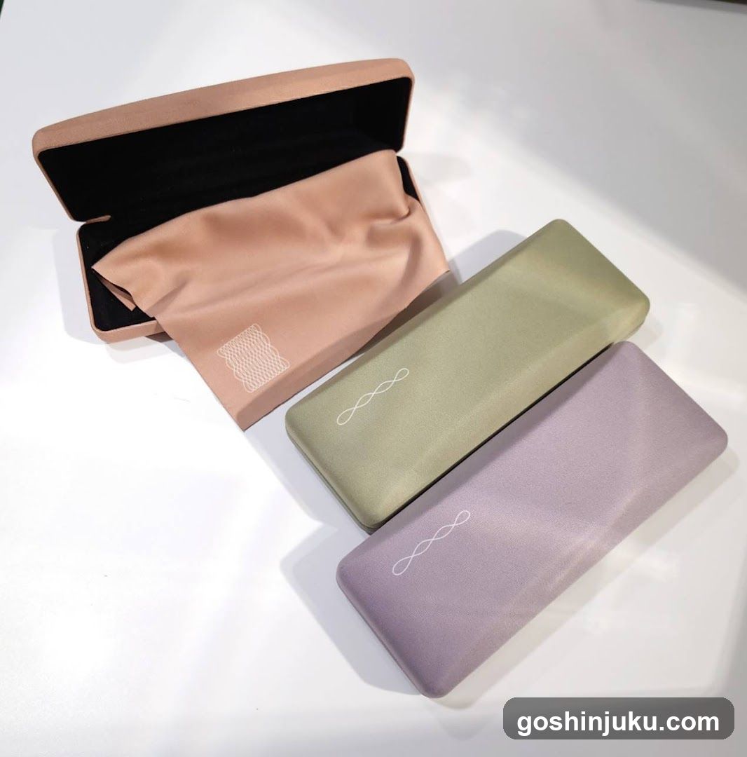 Elegant Eyeglass Cases Display
