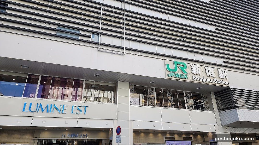 Shinjuku Station LUMINE EST Facade
