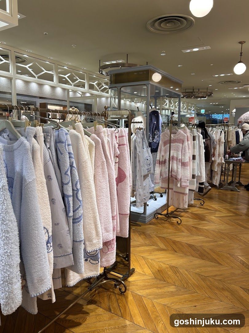 Clothing Store Interior Display