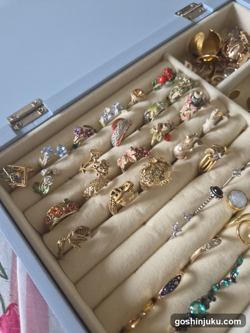 Jewelry Box with Rings