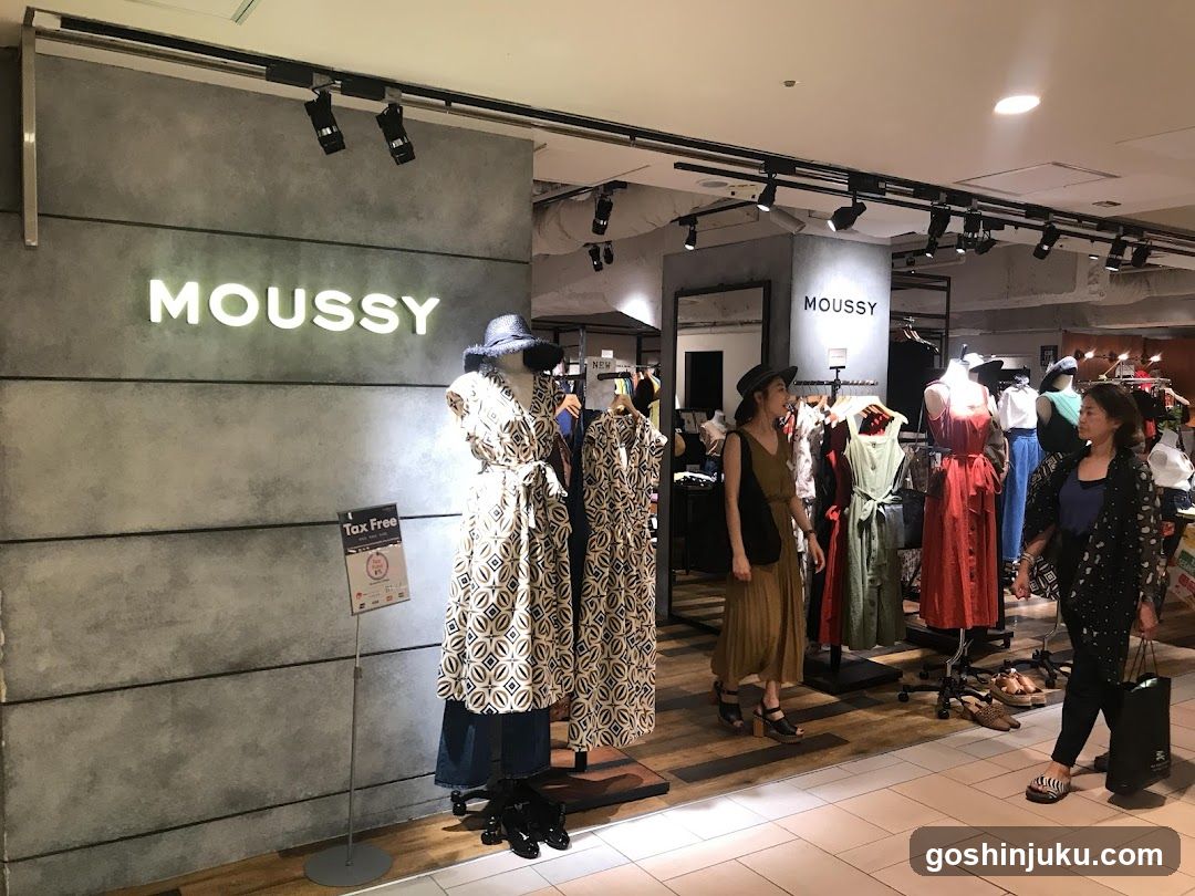 Moussy Store Interior Display