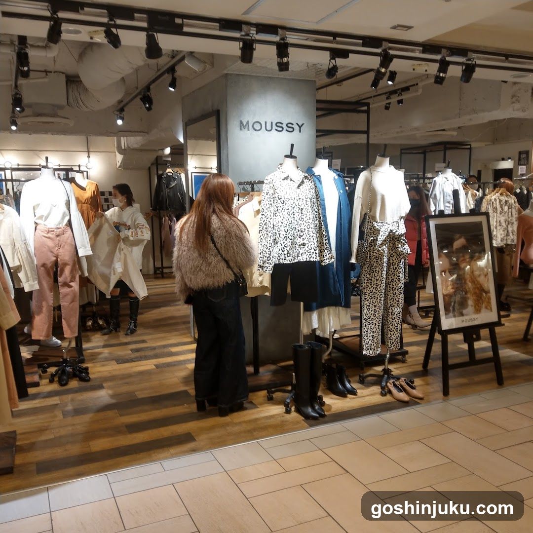 Moussy Store Interior