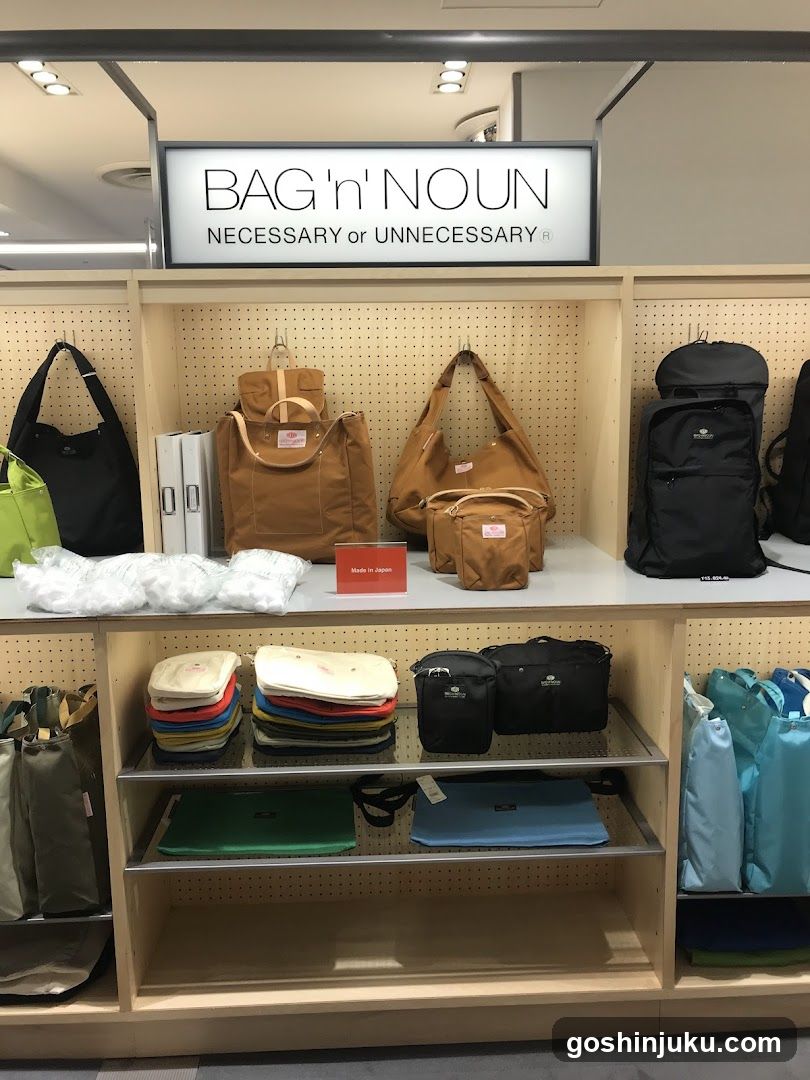 Bag 'n' Noun Display