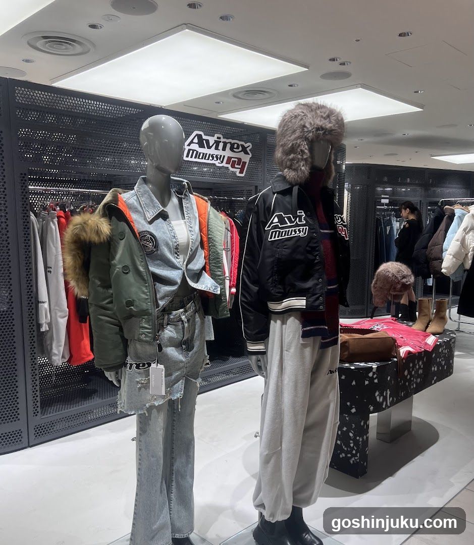 Avirex Moussey Store Interior