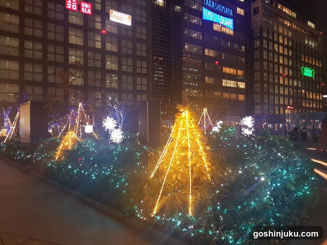 Times Square Night Decorations