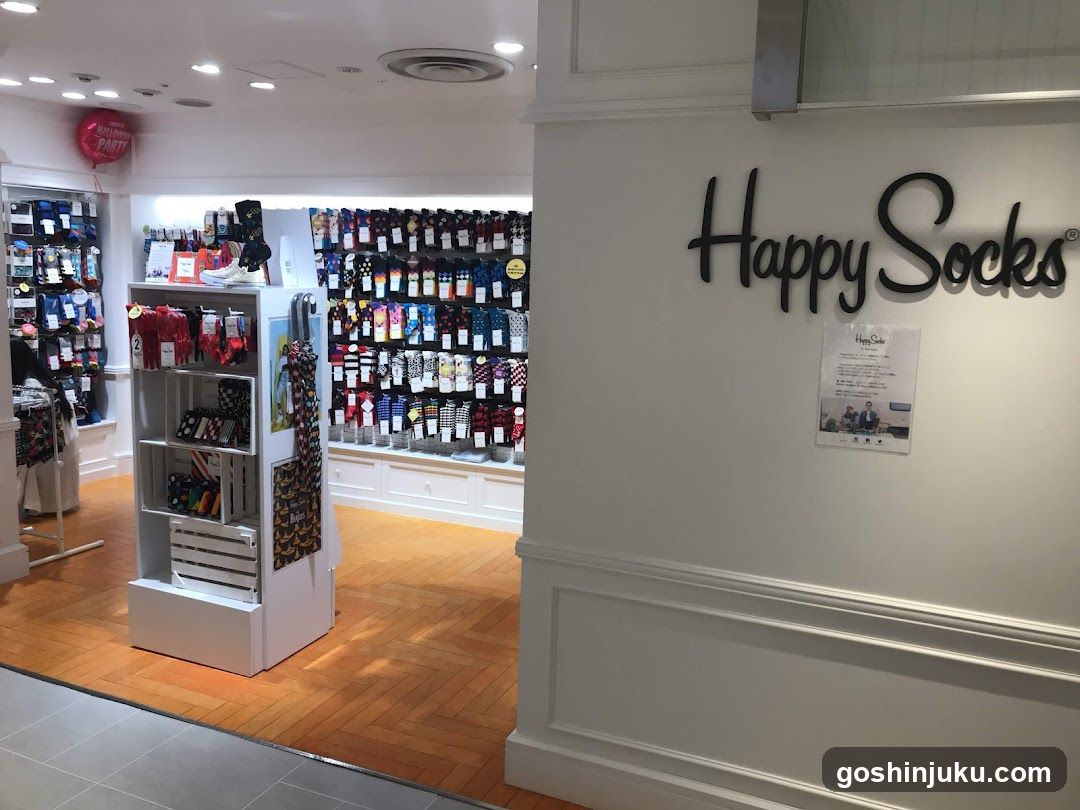 Happy Socks Store Interior