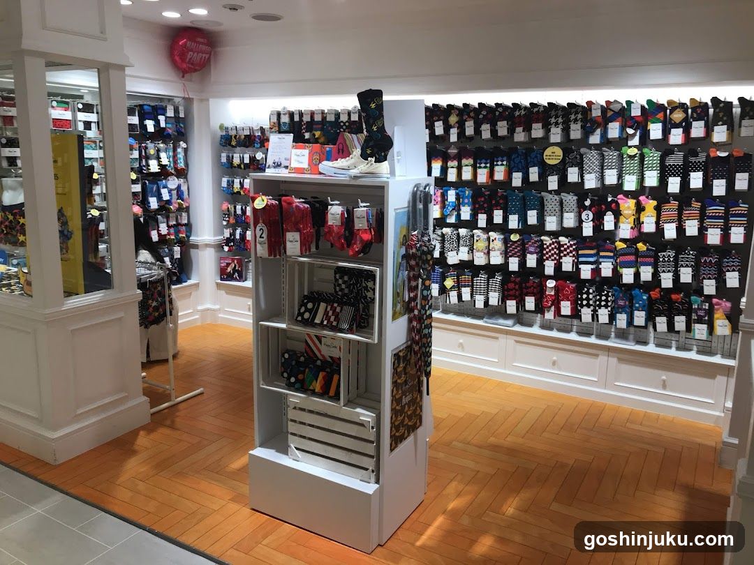 Socks Store Interior
