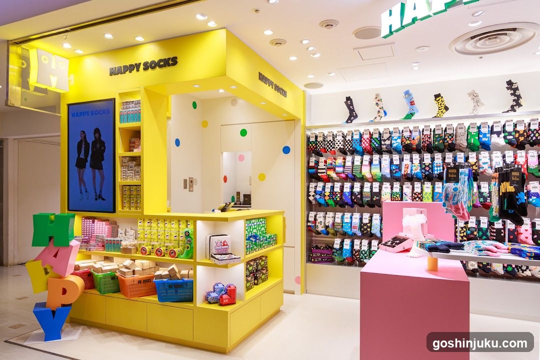HAPPY SOCKS Store Interior