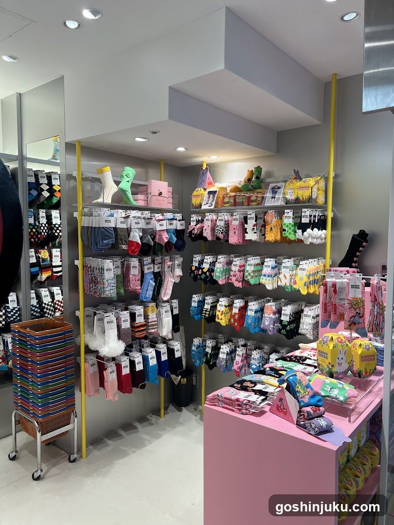 Socks Shop Interior Display