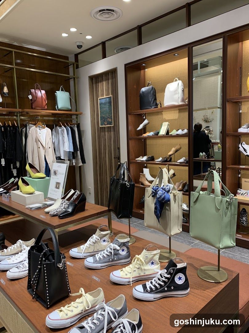 Shoe and Handbag Store Interior