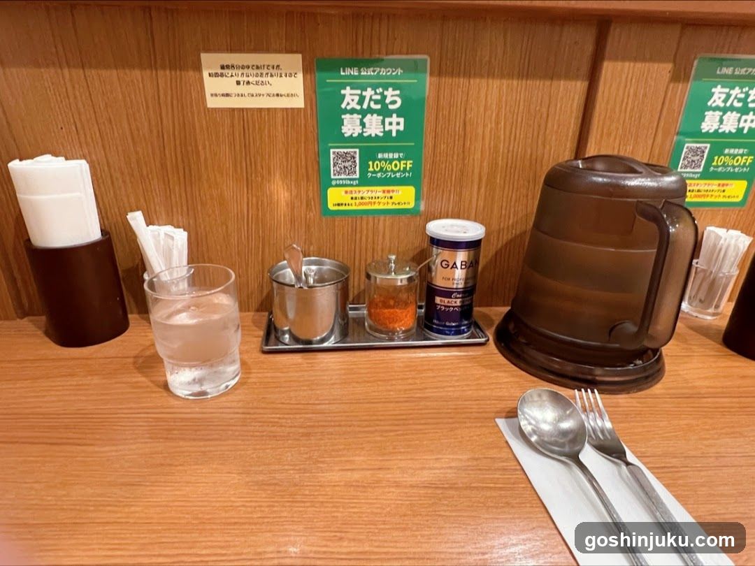Restaurant Table Setting