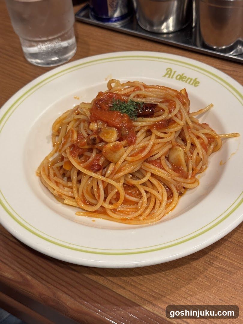Spaghetti with Tomato Sauce
