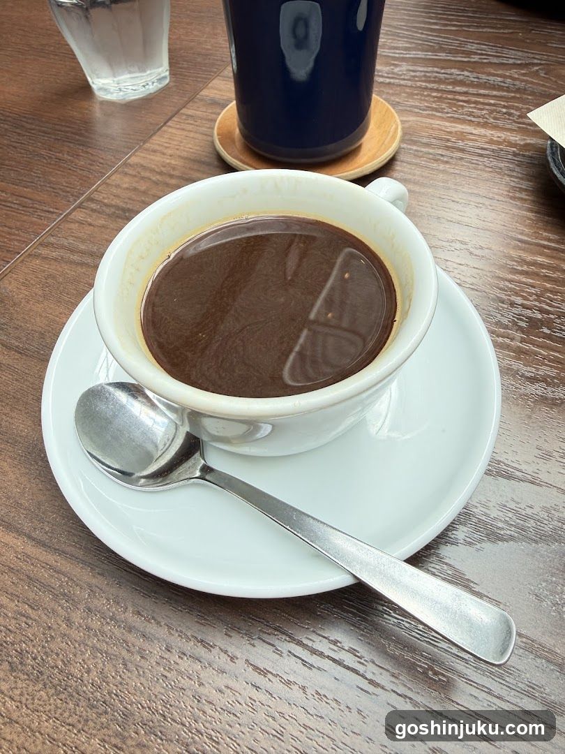 Coffee Cup on Wooden Table