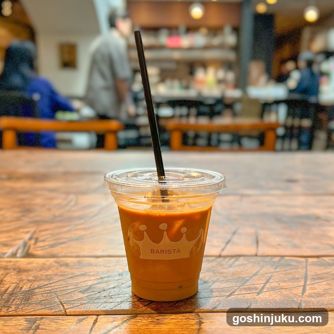 Iced Coffee at Barista Shop