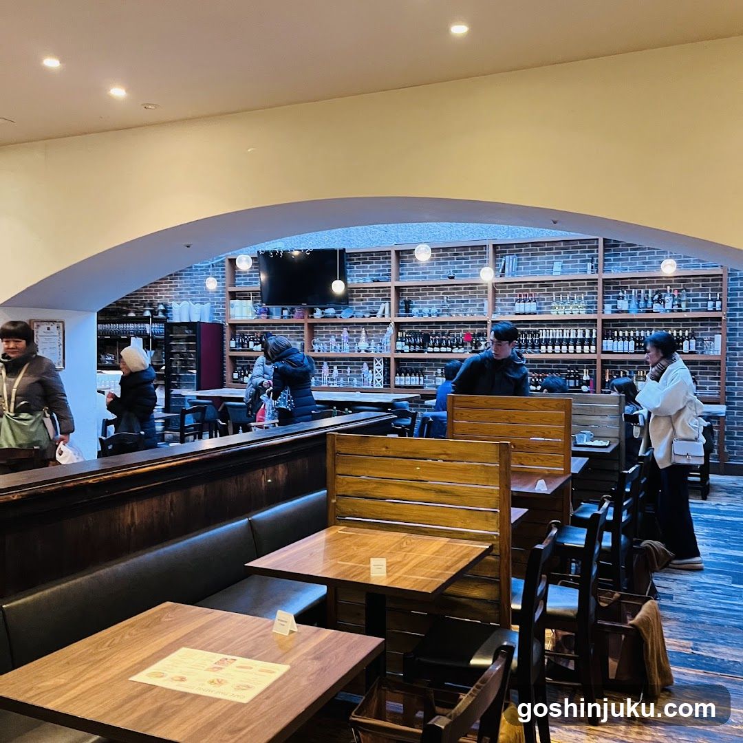 Interior of a restaurant or bar