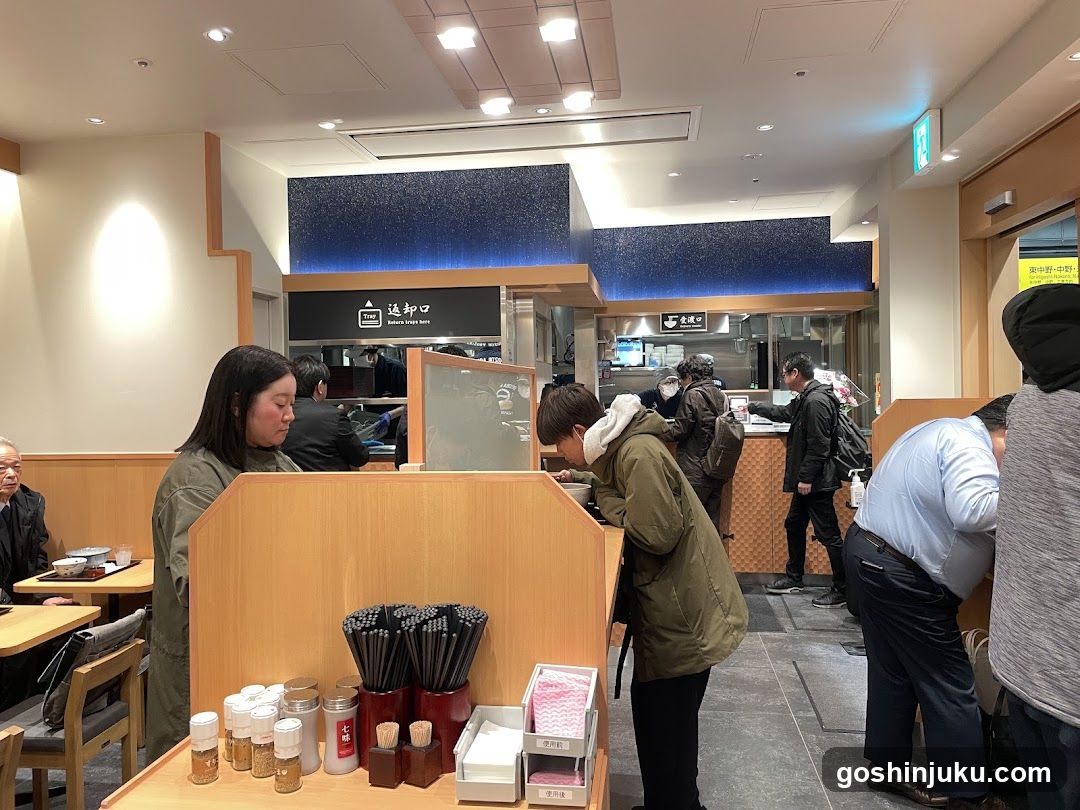 Restaurant Interior with Customers