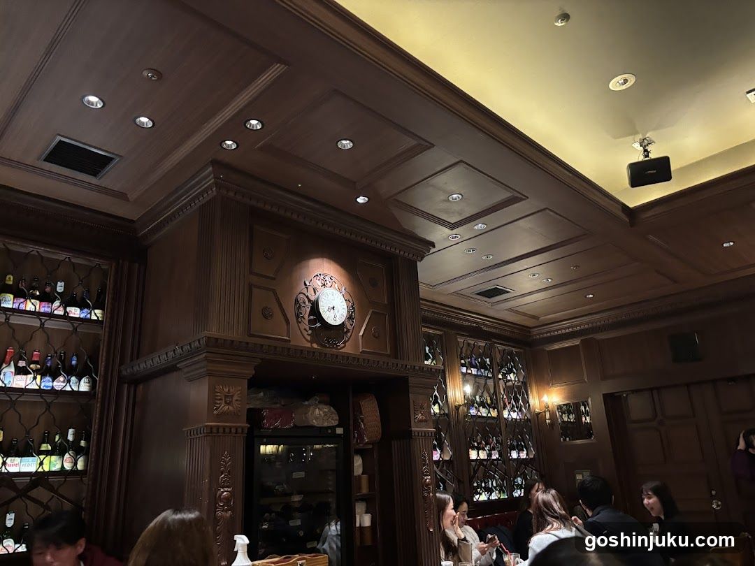 Interior of a wine bar or restaurant