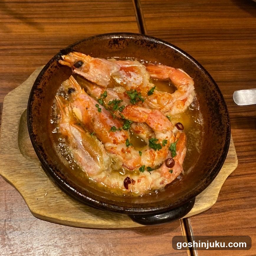 Sautéed Shrimp Dish