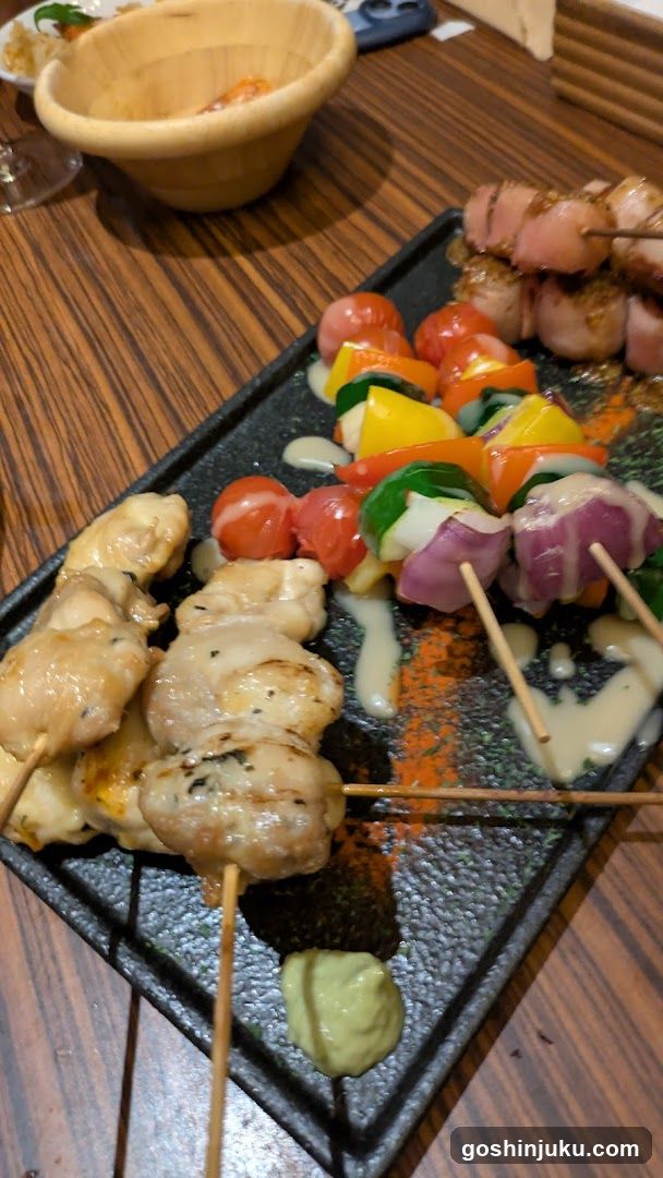 Grilled Skewers Platter