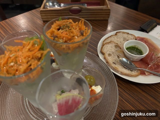 Food Spread on Table