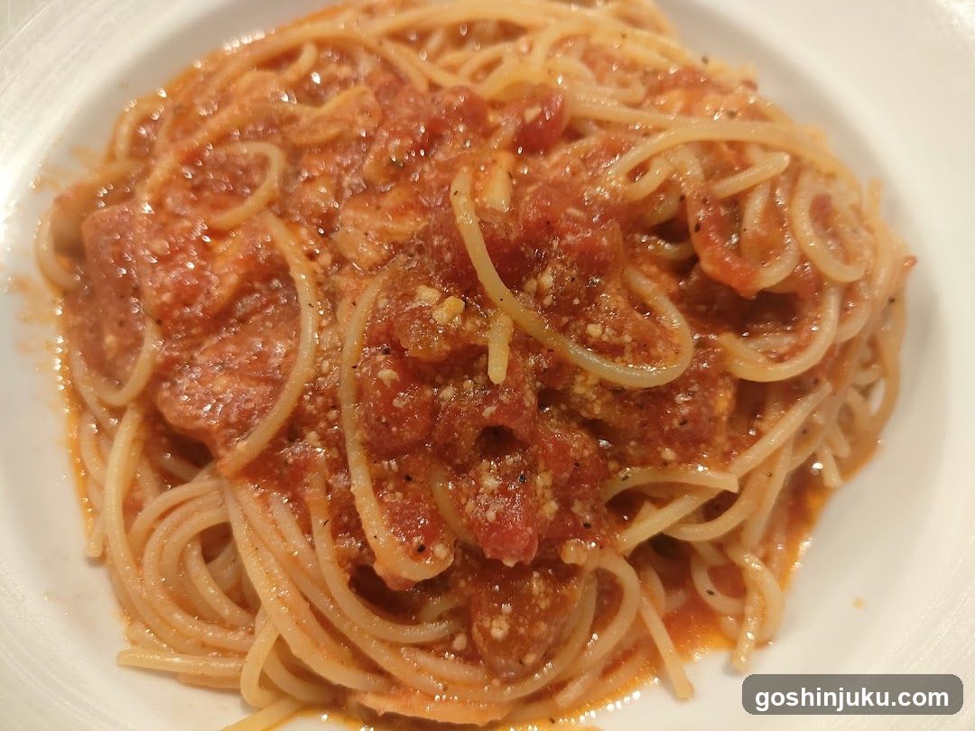 Spaghetti with Tomato Sauce