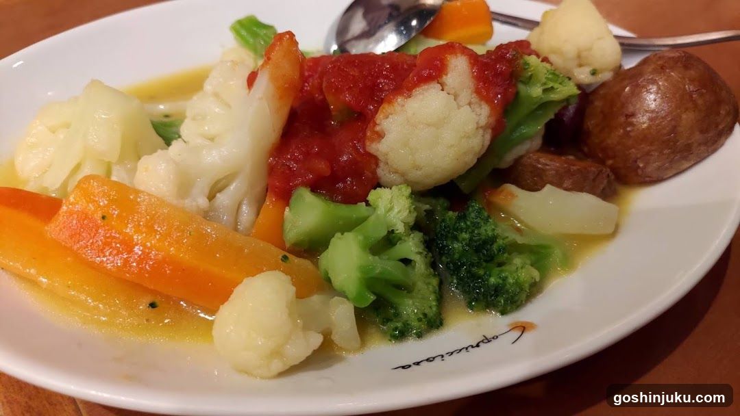 Vegetable Side Dish with Tomato Sauce