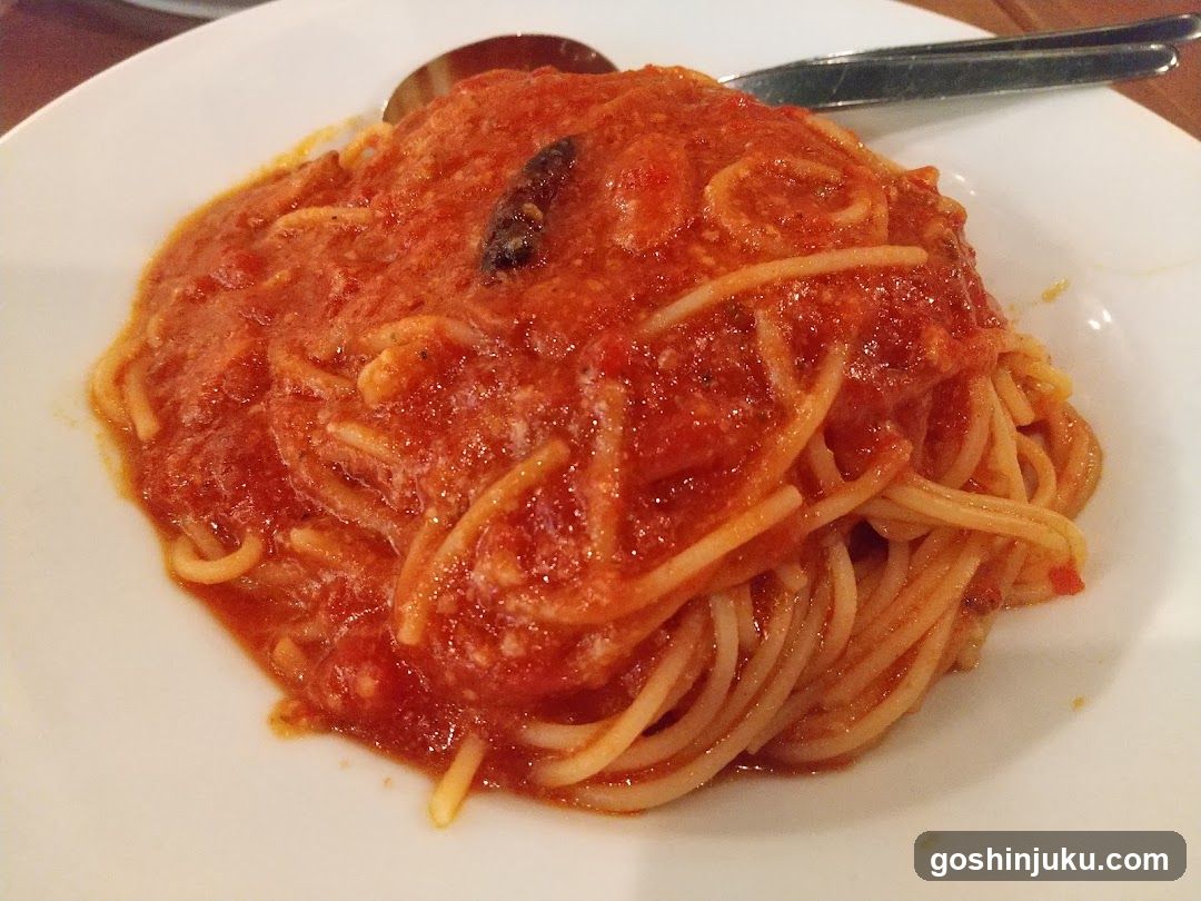 Spaghetti with Tomato Sauce