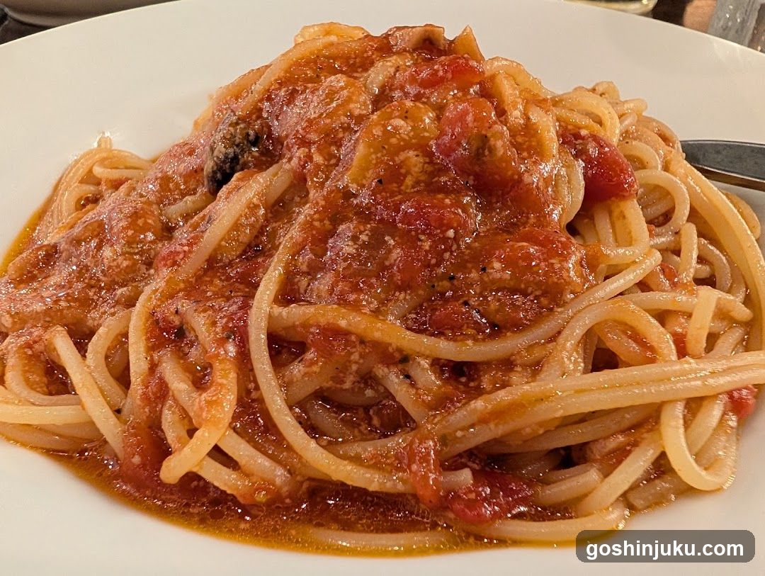 Spaghetti with Tomato Sauce