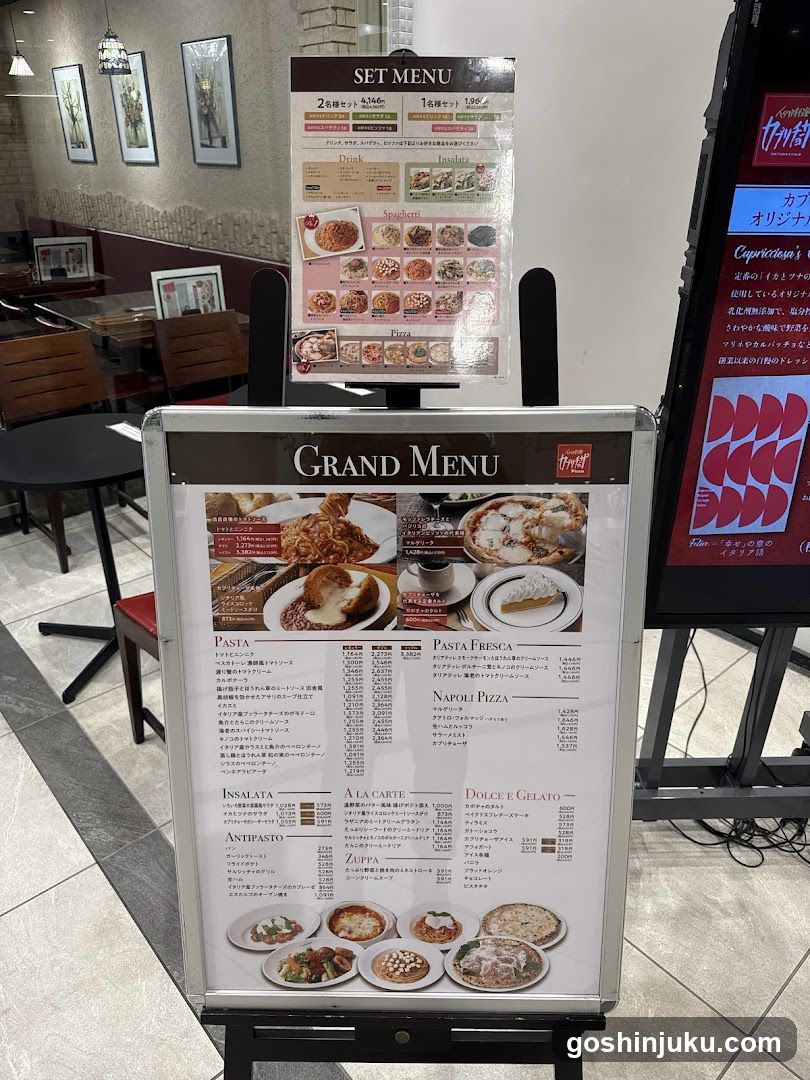 Restaurant Interior with Menu Boards