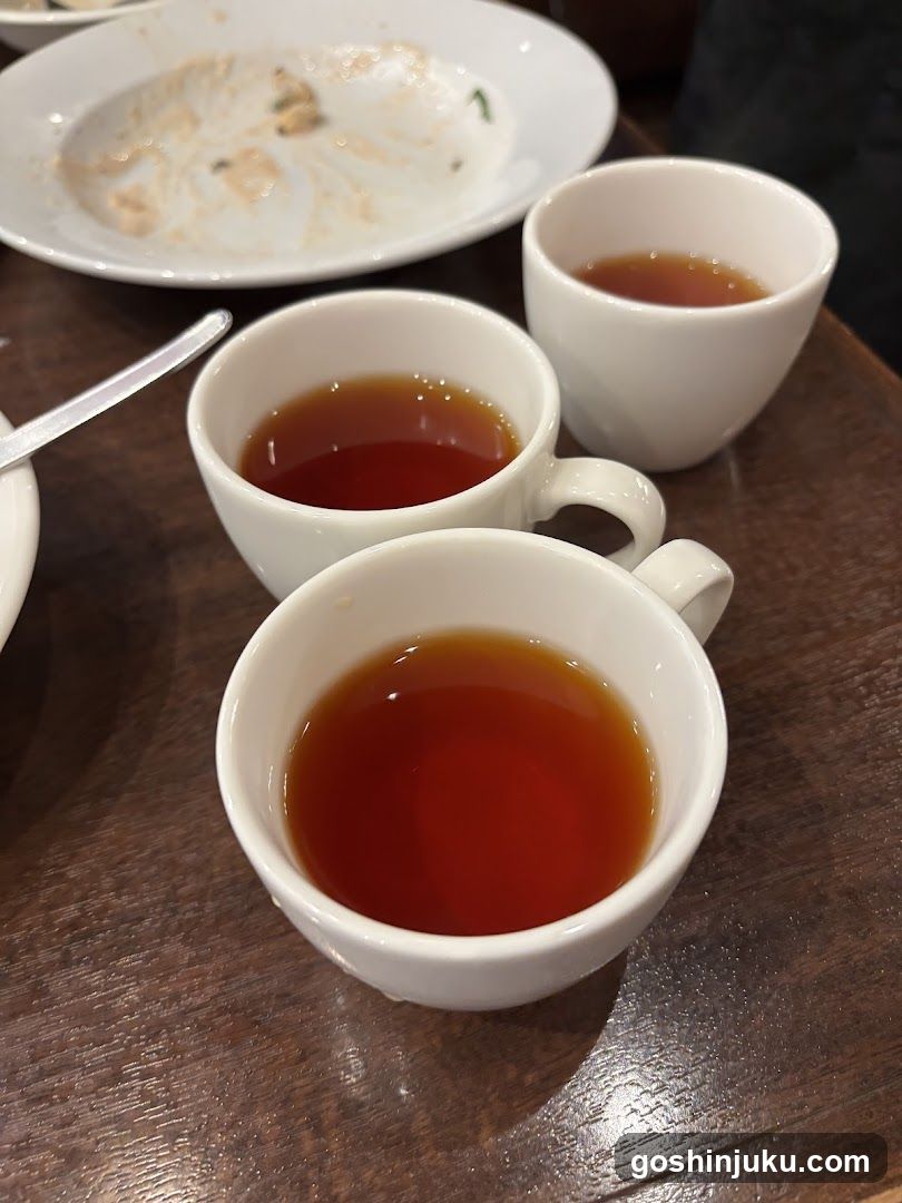 Tea Cups on Table