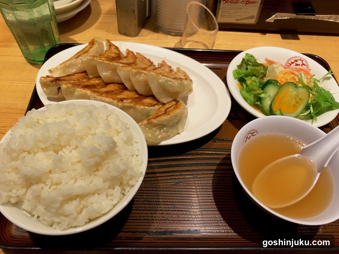 Gyoza Rice Bowl Meal