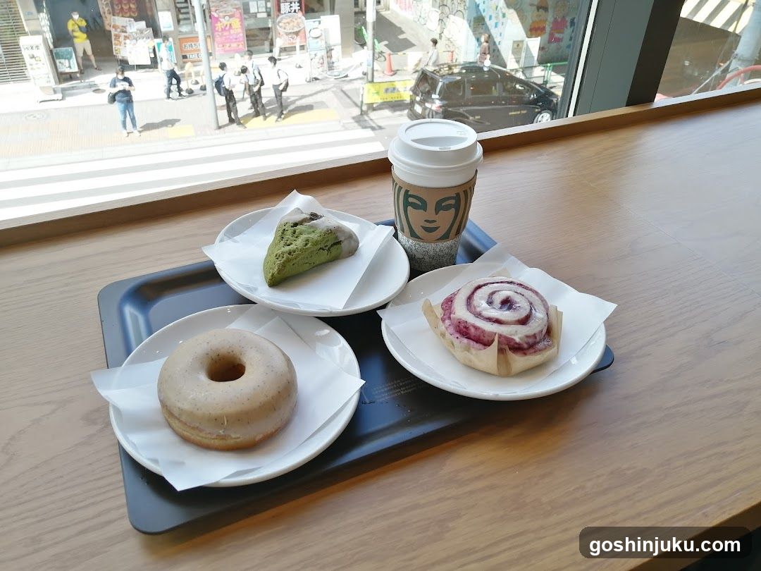 Coffee and Pastries by the Window
