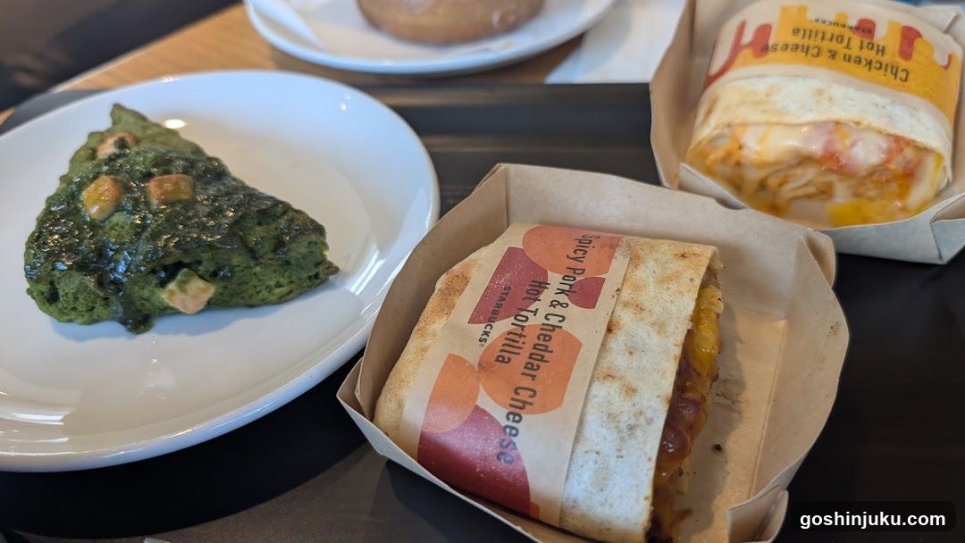 Breakfast Meal at Starbucks