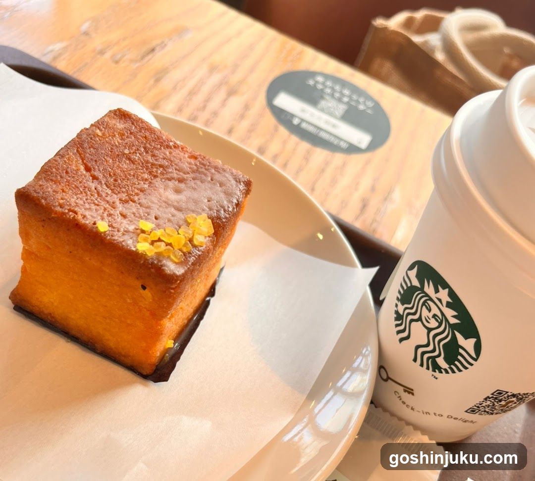 Starbucks Dessert and Coffee