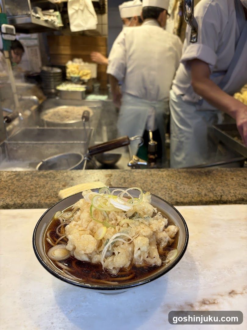 Noodle Bowl with Tempura