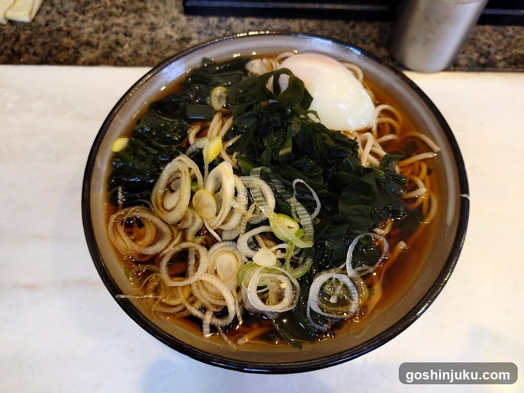 Ramen Bowl with Soft-Boiled Egg and Scallions
