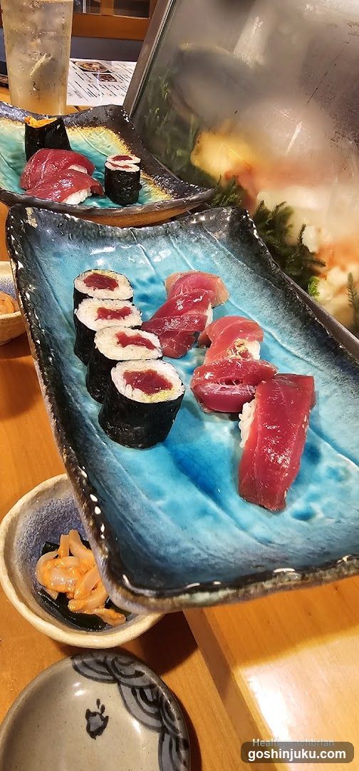 Sushi Platter with Tuna and Rolls