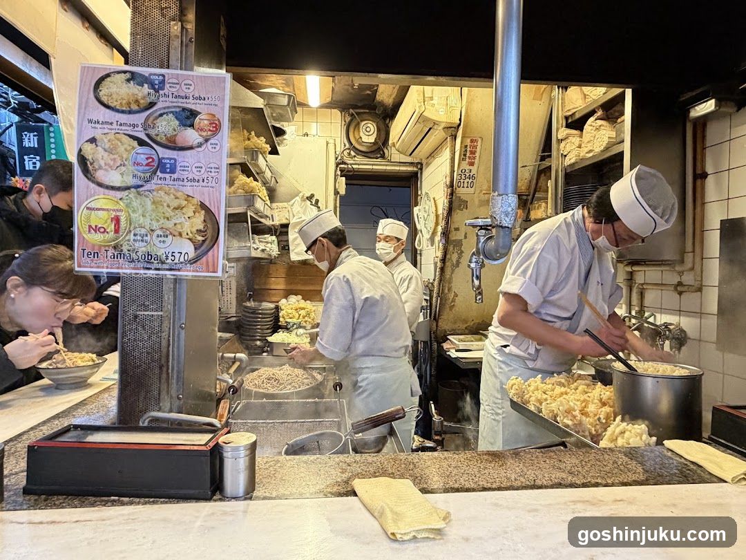 Soba Shop Interior