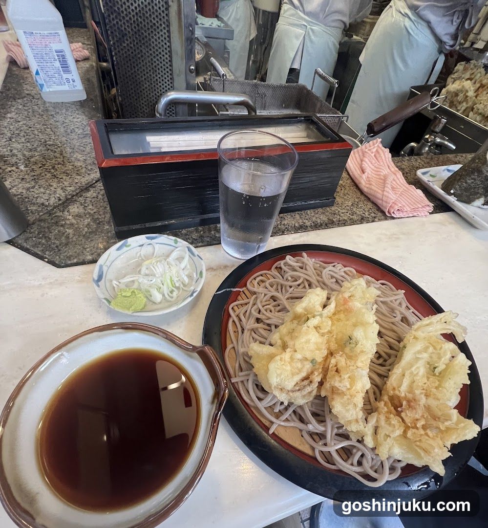 Soba Noodles with Tempura